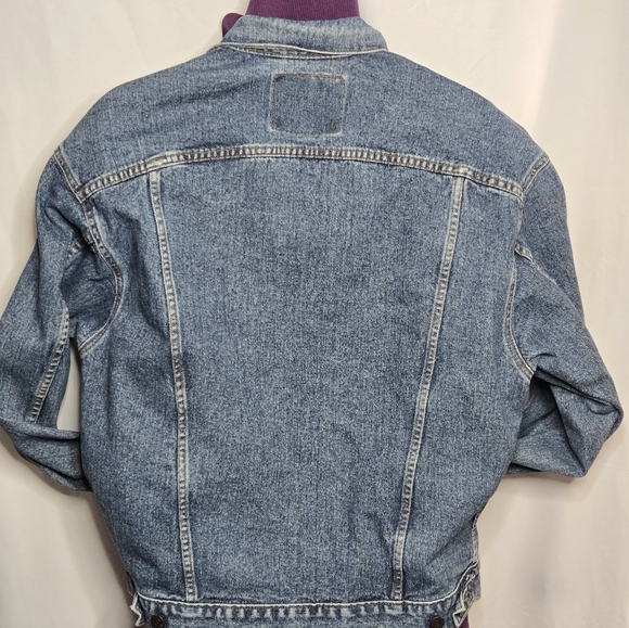Vintage Levi’s 70507 Type III/3 Denim Trucker Jacket Size M 1992 EUC Retro 90's - Picture 7 of 12
